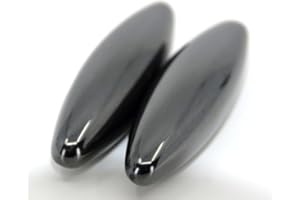 Storm&Lighthouse 2 Piezas Sonajero Piedras Magnéticas de 6 cm de Largo Imanes Antiestrés Niños y Adultos Juguete para Aliviar el Estrés