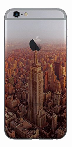 MPPK-Hamburg Apple Iphone   6 6s 4 7  pulgadas carcasa       Case con colgante con dise  o       Transparente transparente       New York