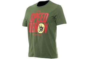 Dainese Herren T-Shirt Da Lässiges T-Shirt mit Rundhalsausschnitt, aus Baumwolle