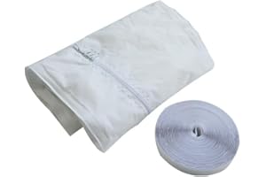 BTONGE Uszczelka okienna do przenośnych klimatyzatorów, suszarek bębnowych, suszarek wylotowych, uszczelnienie okienne, 400 cm, Hot Air Stop do mocowania na oknach, oknach skrzydłowych, dachowych, bez