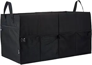 AmazonBasics Foldable/Collapsible Trunk Organizer for Car, SUV, Truck and Van - 9