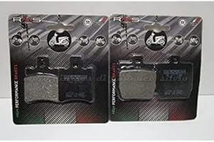 RMS_ITALIA KIT PASTIGLIE FRENO ANTERIORI POSTERIORI RMS YAMAHA AEROX 50 DAL 1997 AL 2012