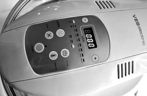 1350W Heißluft Halogenofen Heissluftofen 12/17L Mini Backofen Heißluftgrill (WEIS) - 4