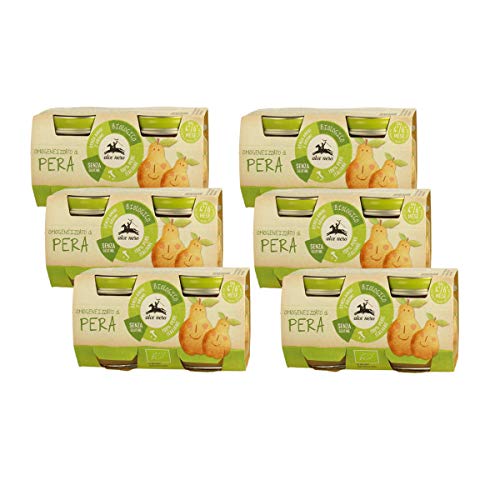 Alce Nero - Omogeneizzato alla Pera Bio - 12 x 80 g