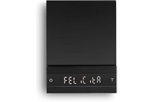 Felicita Parallel Electronic Coffee Scale, 160x212x35mm, Black