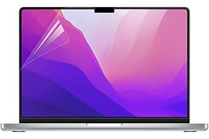 Arisase 2-Pack Clear Screen Protector for 2023-2021 MacBook Pro 16 M3/M2/M1 Pro & Max Chip (Models: A2991 & A2780 & A2485) Screen Protective Accessories (High-Definition)