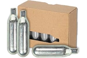 BIERKAPSELN4U 100 Stück CO2 Bierkapseln für alle Bierzapfanlagen mit 16 g CO2 wie z.B. Biermaxx Zapfprofi