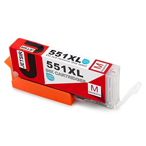 JETSIR Kompatibel Druckerpatronen Ersatz für Canon PGI-550XL CLI-551XL, Hohe Ergiebigkeit Kompatibel Mit Canon PIXMA MX925 iP7250 iX6850 MG6450 MG5450 MG5650 MG6650 MG5550 MG5400 iP8750 iP7200 Drucker (No Grau. 2 Groß Schwarz,2 Klein Schwarz,2 Cyan,2 Magenta,2 Gelb) - 5