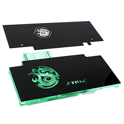 Preisvergleich Produktbild Bitspower International Nvidia GTX 1080 ROG STRIX Acrylic Clear, BP-WBV1080ARS-RGB5