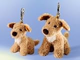 Rudolph Schaffer Toni Dog Keyring Soft Toy (9 cm)