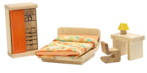 Voila Wooden Eco-Doll's House with Furniture