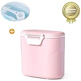 Tragbar und luftdicht - Mini-Größe, leicht zu transportieren, Eingebetteter Silikonring, um Luftdichtheit zu gewährleisten und zu verhindern, dass Formeln oder Lebensmittel nass und schlecht werden.