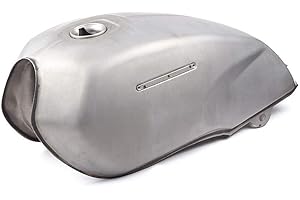ALCHEMY PARTS Moto Serbatoio Carburante Retro Project Piatto Rilevatore Scrambler Cafe per Moto Brat Bicicletta