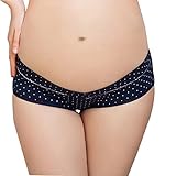 KUCI® Schwangerschaft Unterwäsche Frauen prägnante Baumwolle niedrige Taille U-förmige Schwangerschaft Schlüpfer 3Pack - 2