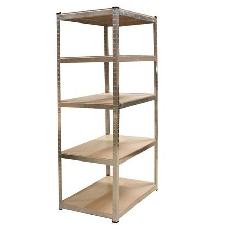 Steckregal 180x90x60cm + kostenloser Versand / 875 kg 5 Böden Schwerlast-Regal Lagerregal Werkstattregal