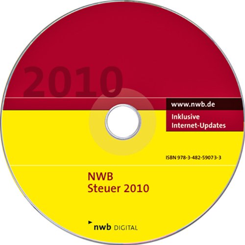 Preisvergleich Produktbild NWB Steuer 2010: Für den Veranlagungszeitraum 2010