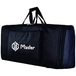 GIG Master Keyboard & Piano Case/Cover/Backpack For Arturia KeyLab Essential 61 Keys Heavy Light weight Bag with Front Pocket - Black