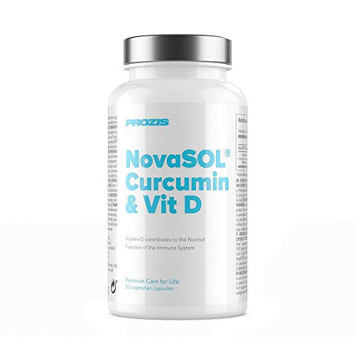 Prozis Curcumina y Vitamina D - 30 Cápsulas