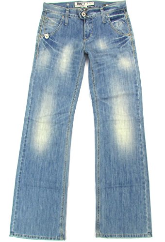 TAKE TWO "Felicia" womens bootcut jeans denim (sky blue)