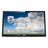 Philips 24PHT4304/05 24-Inch HD Ready LED TV with Pixel Plus HD, HDMI, PC-In, USB – Black (2019/2020 model)