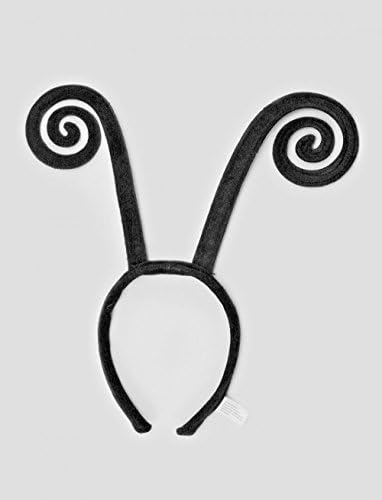 Marlowe costumes Black Antenna Headband ~ Insect ~ Bug ~ bumble wasp butterfly