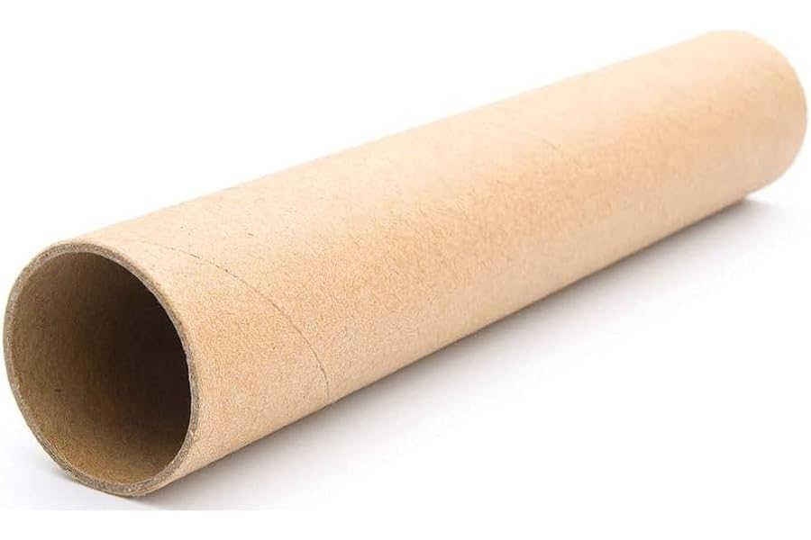 Austin Commerce CARDBOARD TUBES 10CM TO 2.4M LENGTH CUT TO SIZE ARTS CRAFTS MAILING LONGEST (Cardboard, 40cm)