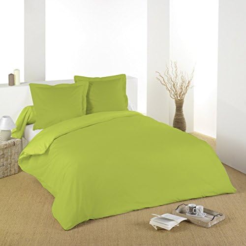 100pourcentcoton Pillowcase 65 x 65 cm green slime Wheel 5 cm 100% Cotton Line Alicia