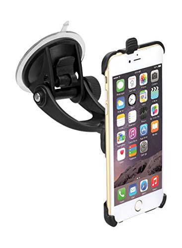 Herbert Richter iGrip T5-94974 - Kit da Viaggio per Supporto Apple iPhone 6 (Passive-Plus-Black)