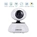 Produktbild Keekoon Wireless/Wired Tag/Nacht IP Kamera Wlan mit EU-Stecker, AGPtek® ip cam Megapixel HD Überwachungskamera mit TF SD Karteschlitz Netzwerksaufzeichnung für PC / Mac (Safari nur) / iphone / Android/ Tablet - 1280 x 720p, bis zu 32GB Speicherraum, Zwei-Wege-Audio, Nachtsicht, steuerbar Pan/Tilt (Pan: 345°, Tilt: 90°) Zugriff über das Internet/ Wlan/ 3G/4G, einwandfreie Fernsteuerung zur Überwachnung auf Handys (Weiß-EU)