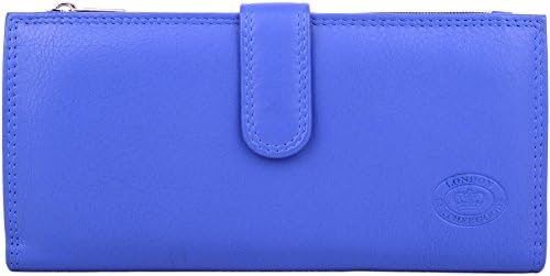 Ladies/Womens Soft Leather Slim Money/Coin Holder/Purse RFID Protected