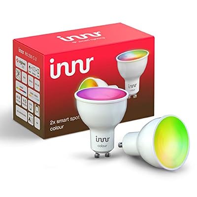Innr GU10 ampoule LED connectée Couleur, fonctionne avec Philips Hue*, Alexa, Google Home (pont connecté requis) 16 millions de couleurs, RS 230C-2