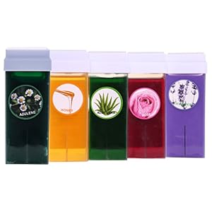Belle Roll on Wax Cartridge Water-Soluble Wax 150g with Honey and Azulene Taste Pack of 2pcs - Image 2