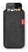 Produktbild Freiwild Sleeve classic grau-meliert (anthrazit) für iPhone 5, 5S, 5C & SE Filz, Wollfilz, Schutzhülle, Tasche, Case