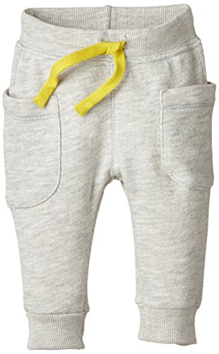 United Colors of Benetton Baby-Boys Contrast Cord TRK Bottoms, Grey, 1 to 3 months (Manufacturer Size: 56 cms)