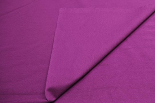 Stoff / Kinder/ Meterware / ab 25cm / beste Jersey Qualität / Jersey uni Farbe violett - 2