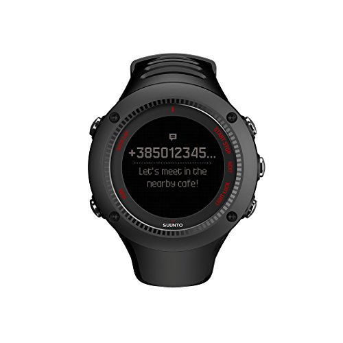 Suunto Unisex Ambit3 GPS-Uhr zum Laufen, 15 Std. Akkulaufzeit, Herzfrequenzmesser + Brustgurt, Wasserdicht bis 50 m - 5