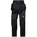 Produktbild Snickers Workwear 6902 FlexiWork Arbeitshose+ m. HP, schwarz, 62