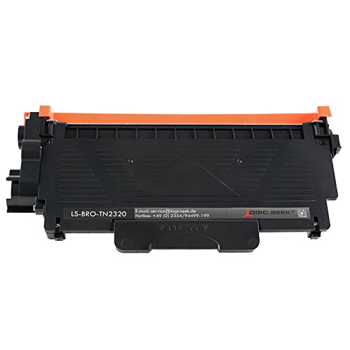 Logic-Seek Toner für Brother TN-2320, 2-er Pack, 5200 Seiten, schwarz - 2