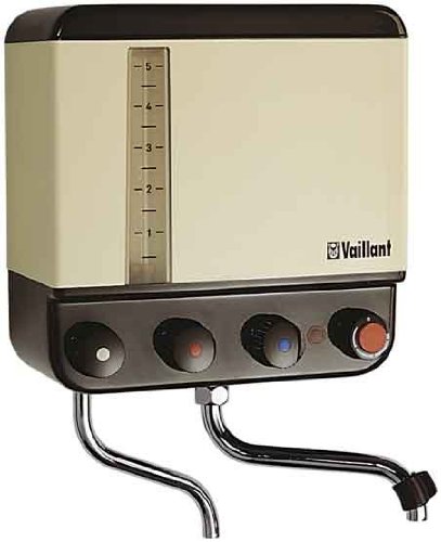 Vaillant 005121 Kochendwassergerät VEK 5S 2 kW/230 V, braun/beige