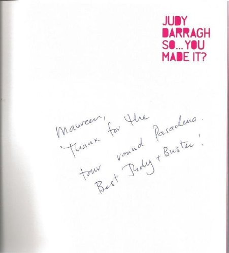 Preisvergleich Produktbild Judy Darragh: So.You Made It