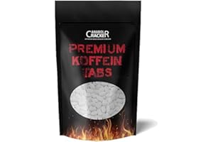 ANABOL CRACKER 550 Tabletten Premium Koffein Tabs, Coffein/Caffeine, 200mg - Hochdosiert, Caffeine Energy, Vegan, ohne Gelantine
