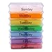 Plastic Box 7 Day Pill Organizer Storage Box Case