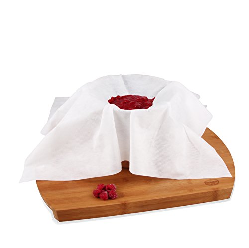 Dr. Oetker Passiertuch, reißfestes Siebtuch zum Passieren von Fruchtsaft & Marmelade, zuschneidbares Durchseihtuch – sehr hygenisch (Größe: 75×75 cm), Menge: 1 Stück - 2