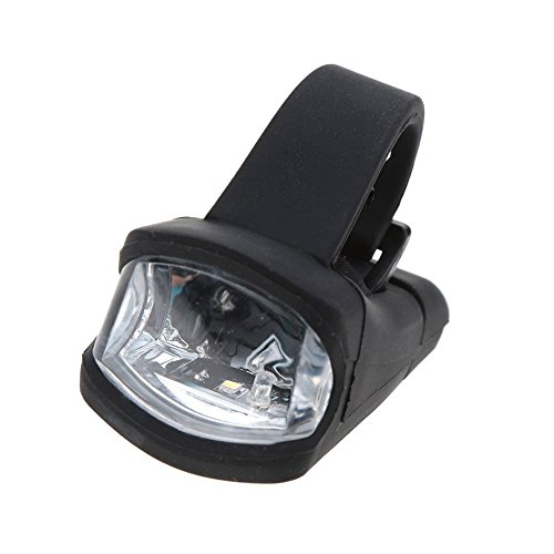 Fahrrad vorderes Licht – TOOGOO(R) Fahrrad Vorderes Licht Scheinwerfer Wasserdichte Montage USB 8.5 * 4 cm Schwarz - 6