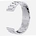 Produktbild V-MORO Ersatz Armband für Withings Steel HR Watch, 18mm(Metall Silber) solider Edelstahl Metall Ersatz Band mit Adapter für Withings Steel HR Smart Watch 36mm Fall