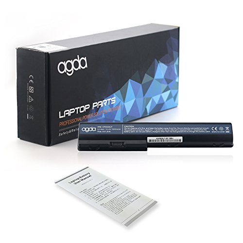 AGDA®Li-ion 12-Zellen 14.4V 7800mAh Neu Externer Notebook Laptop Batterie Akku Kapazität für HP Pavilion DV7 DV8 HSTNN-DB75 HSTNN-IB75 HSTNN-IB74 OB75 480385-001 - 6