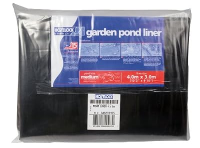 Hozelock Bâche pour étang de Jardin 4 x 3 m