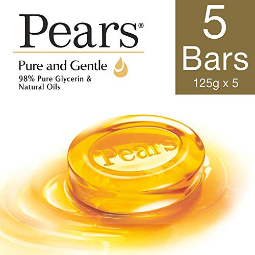 Pears Pure And Gentle Bathing Bar, 125g (Pack Of 5)price