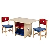 KidKraft 26912 – Tisch- und 2-Stühle-Set Sternchen - 4