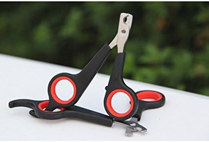 UK Pet Nail DOG CAT Claw CLIPPERS Trimmer Scissors GROOMING Cutters File - Black